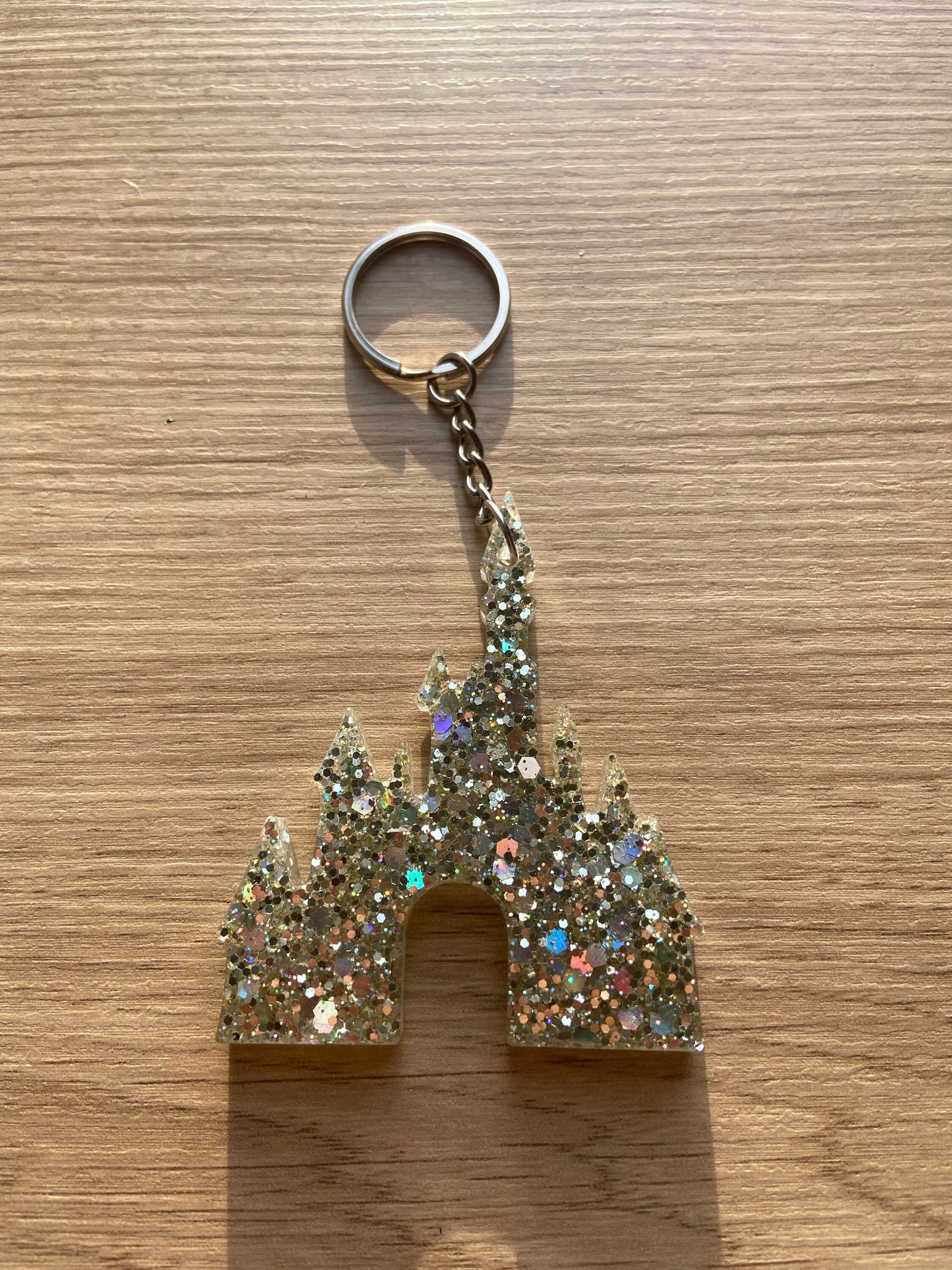 Castle Shaped Keychain - Etsy