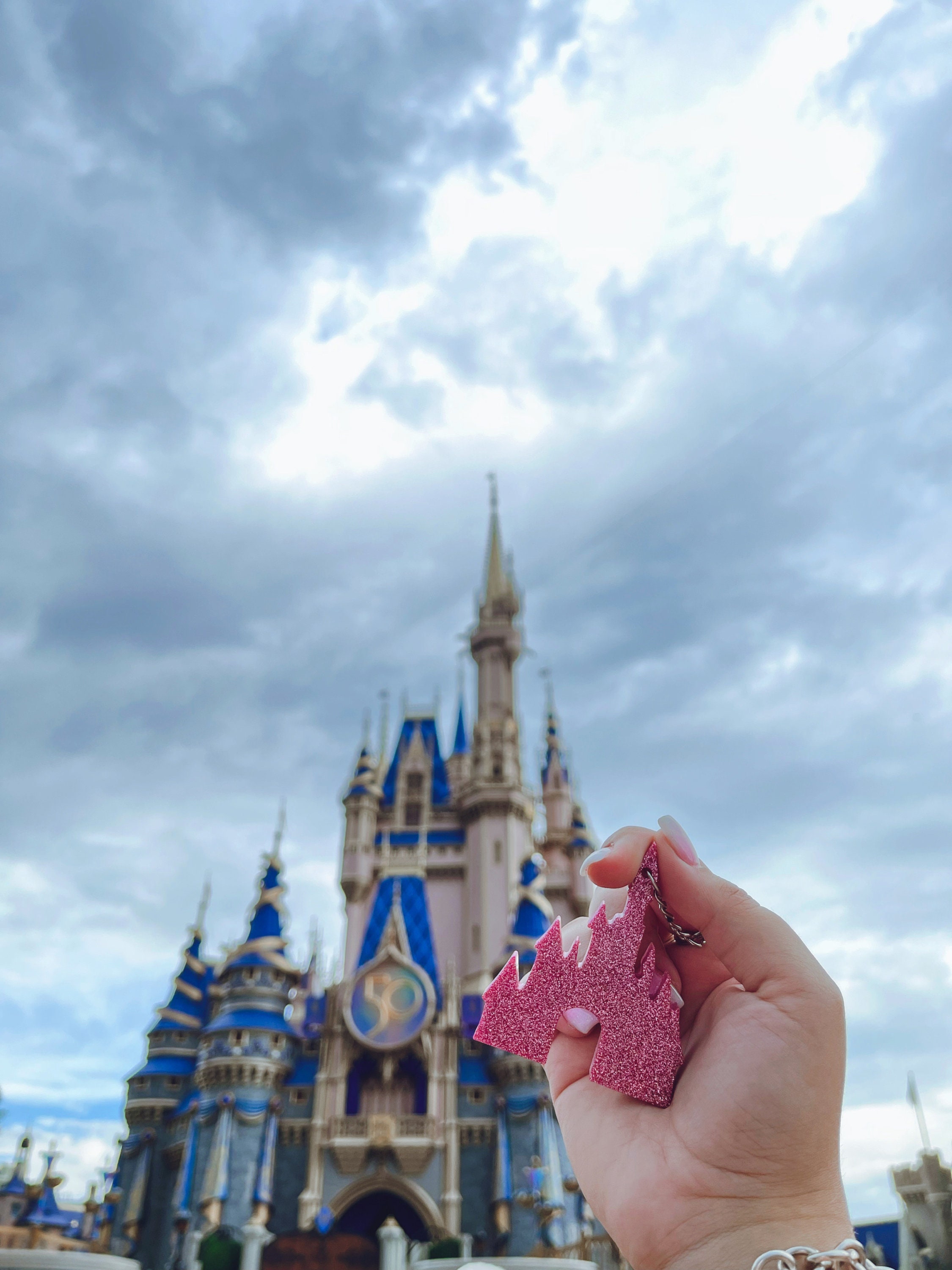 Castle Shaped Keychain - Etsy