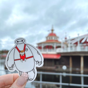 Big Hero 6 Baymax and Mochi Sticker