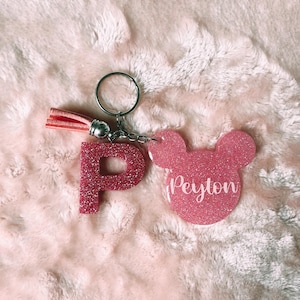Initial Keychains