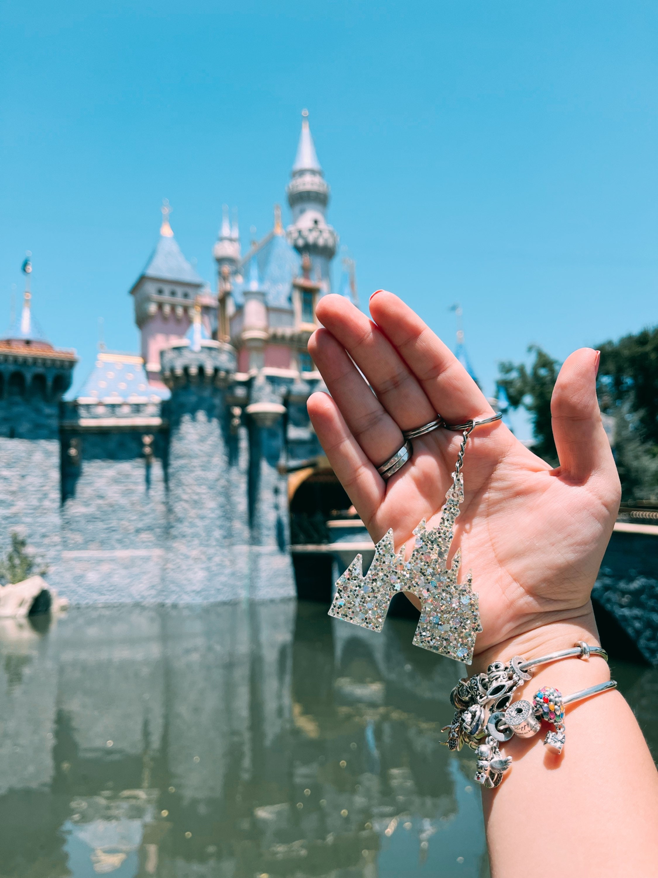 Castle Shaped Keychain - Etsy
