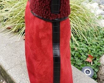 Sheepskin Reversible Tote Bag