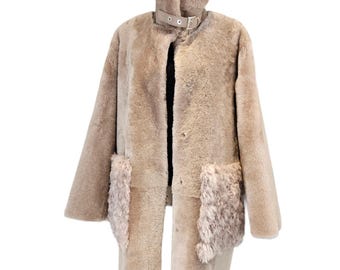 Reversible Sheepskin jacket merino wool