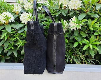 Sheepskin Reversible Tote bag