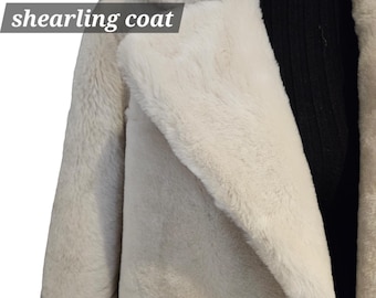 Reversible Sheepskin coat REVERSIBLE