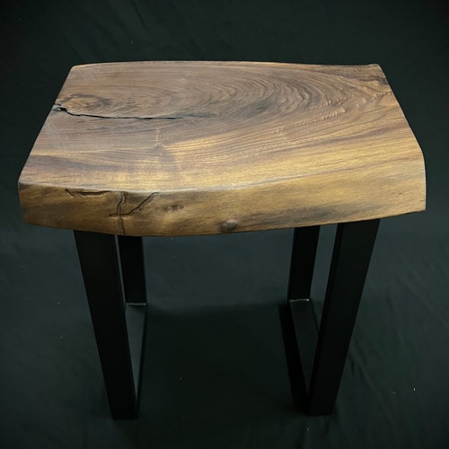 UNIQUE - Walnut - Live Edge End Table shops