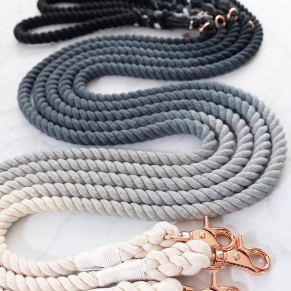 Rope Leash Etsy