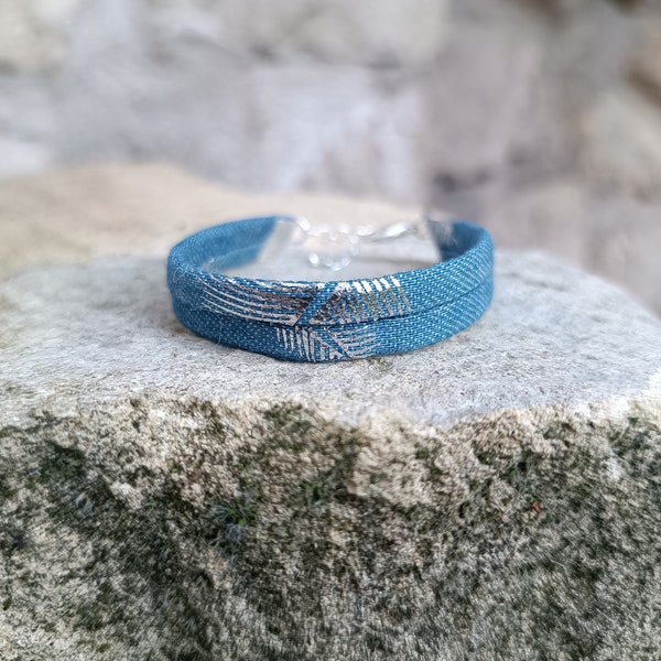 Bracelet double jean