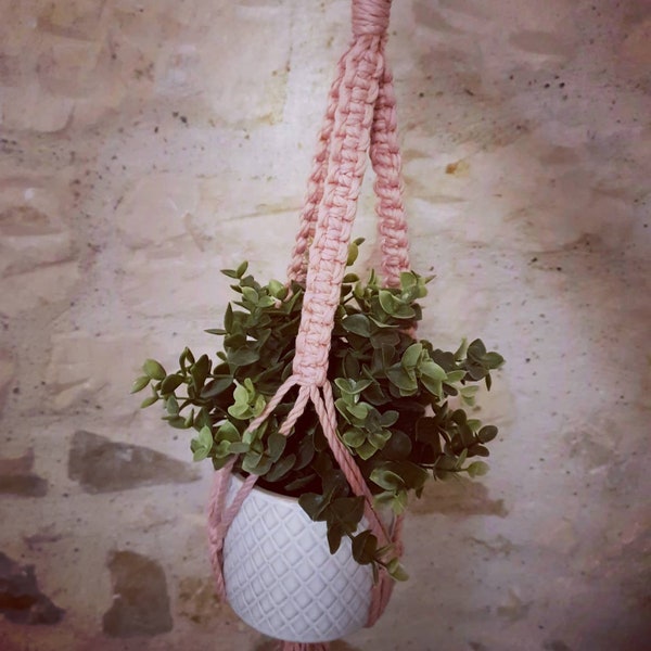 Suspension macramé