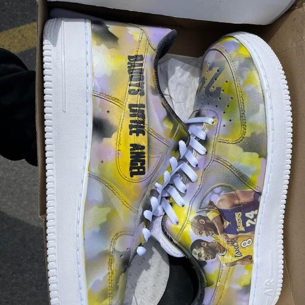 custom kobe and gigi shoes