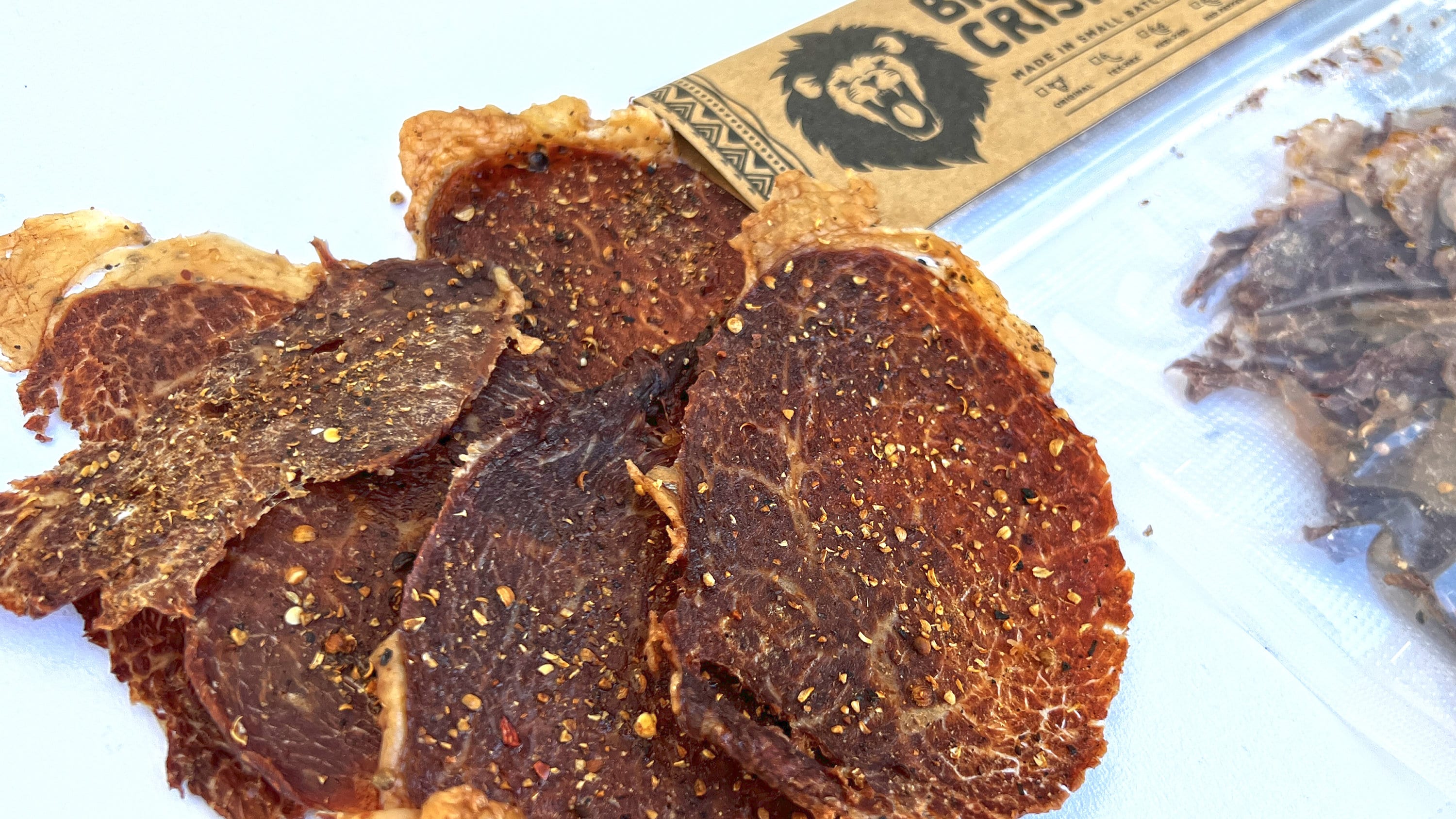 Biltong Crisps South African Beef Jerky Etsy