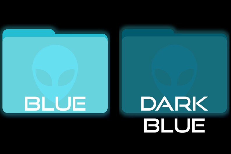Alien Folder Icons for Mac - Etsy