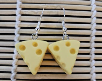 Cheese Head Wisconsin Earrings