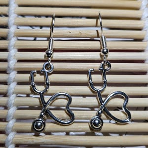 Stethoscope Doctor Nurse EMT Earrings