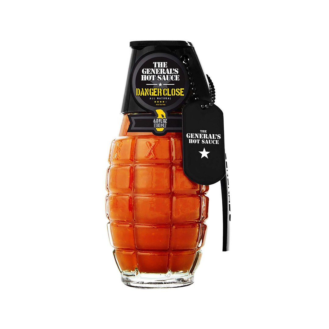 The General's Hot Sauce All Natural Danger Close Sauce 6 Oz Etsy