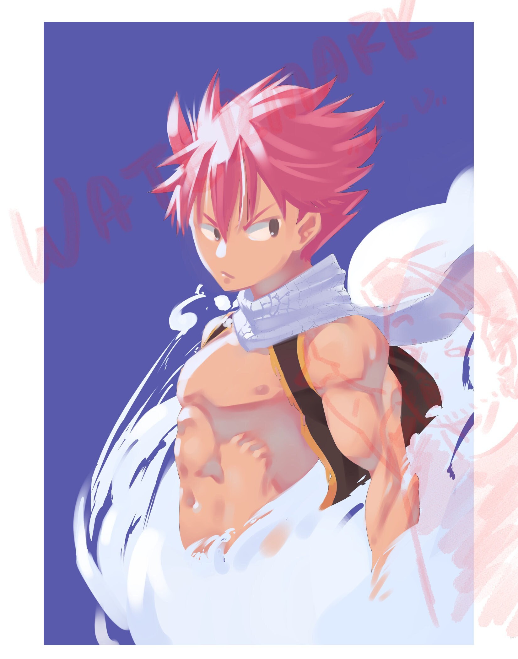 Natsu Dragneel Digital Art by Amy Maeda - Fine Art America