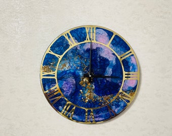 Oversize Resin Wall Clock, Modern Home Decor, Custom order