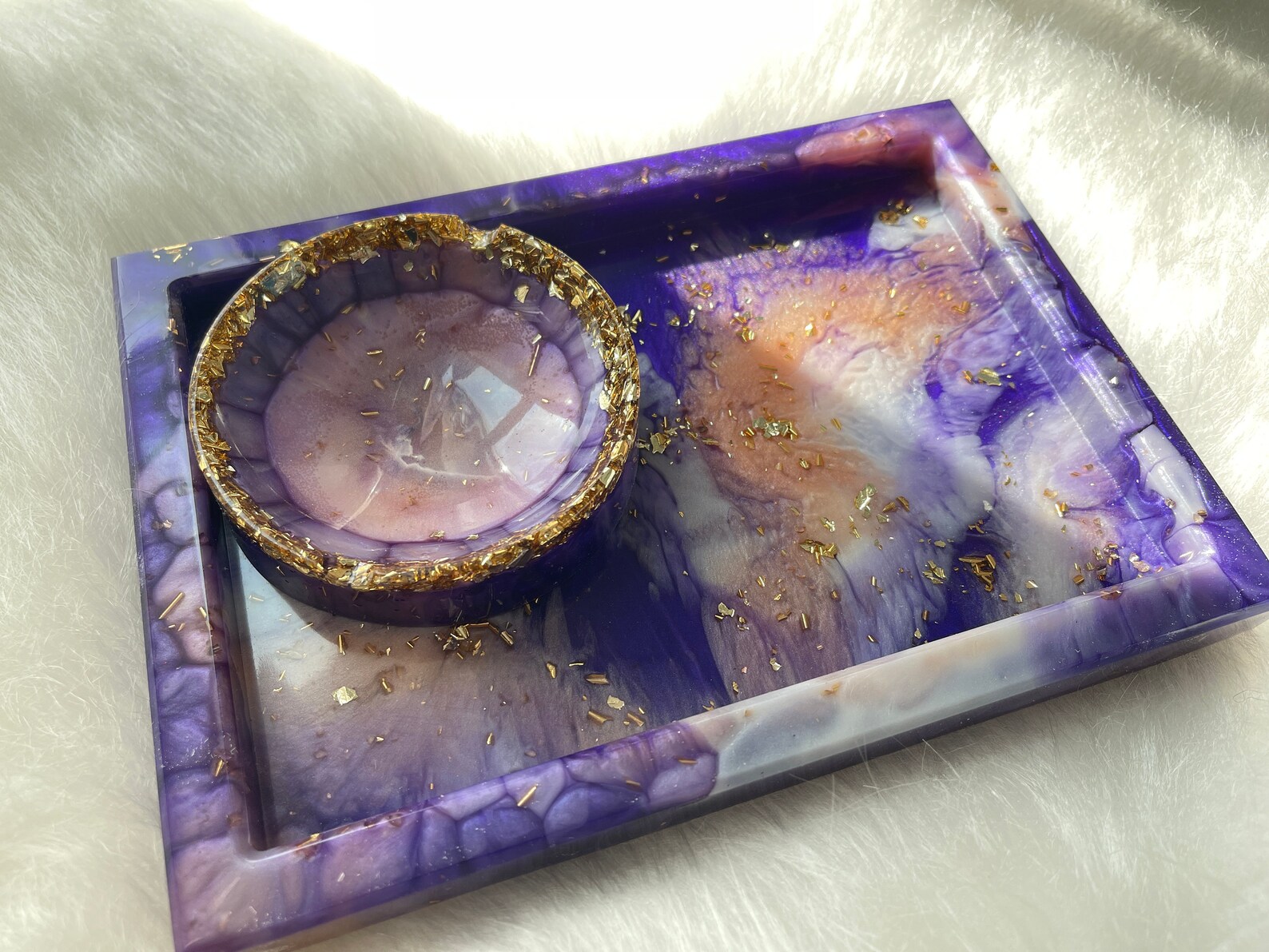 Custom Marble Resin Rolling Tray Set Custom Resin Rolling Etsy