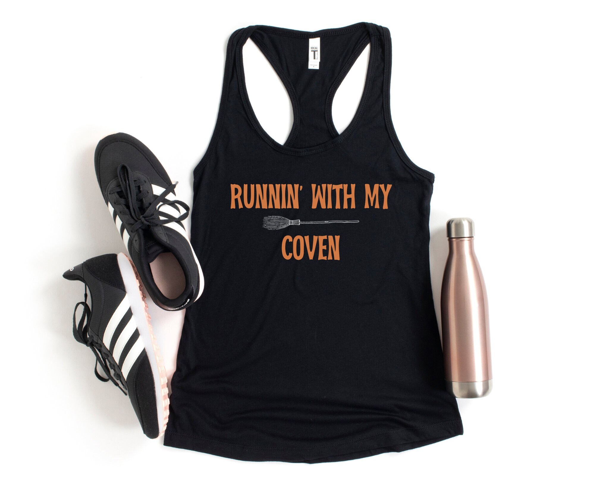 Halloween Running Shirt Halloween Workout Gear Witchy Etsy