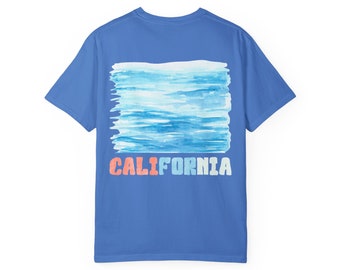 California Waves Short Sleeve Garment Dye Tee