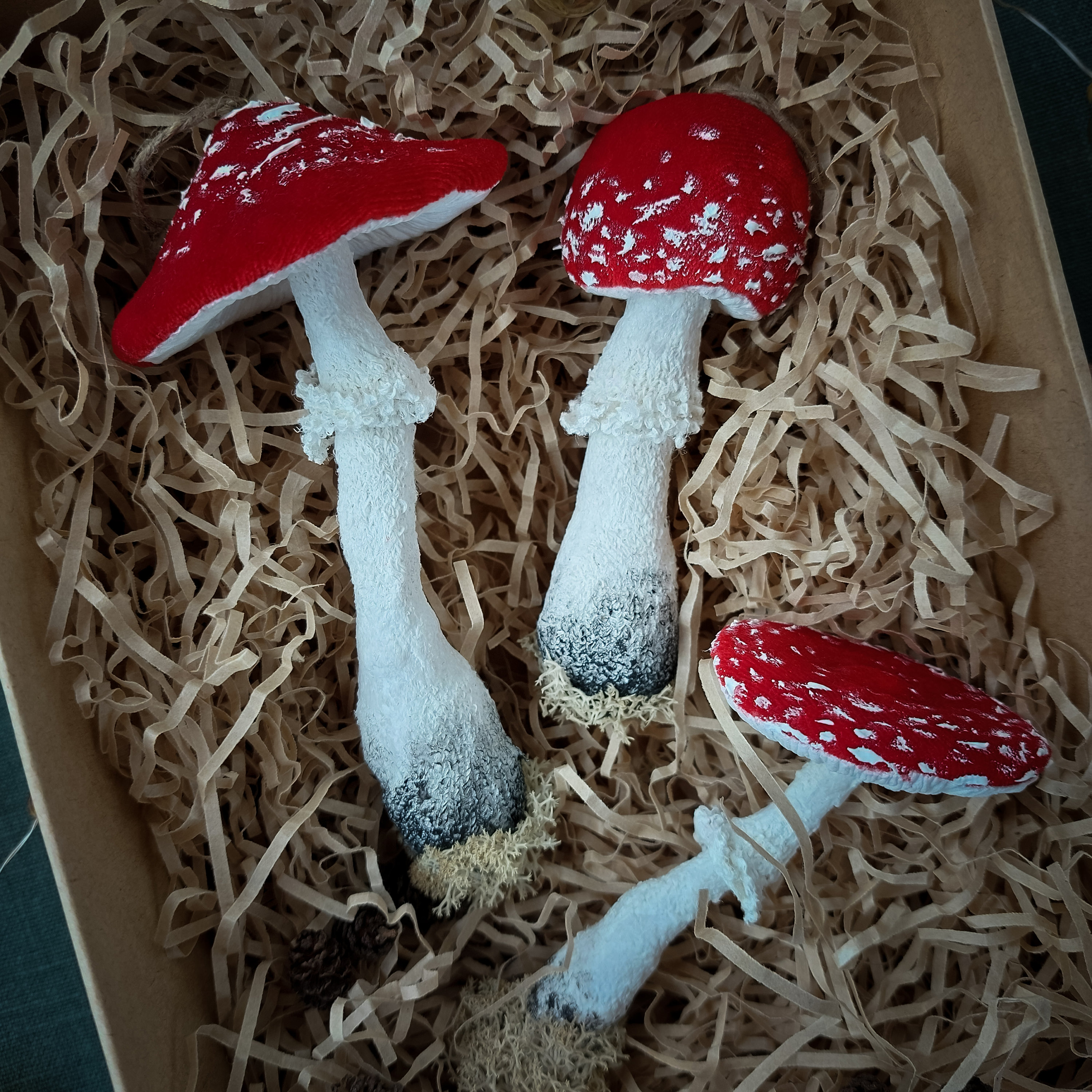 Home Decor Mushroom Decor Mushroom Fabric Cottagecore Decor Gift for
