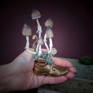 Unique Mushroom decor - Cottagecore decor - Mushroom handmade gift - Handcrafted Textile Mushrooms - Textile mushroom - Mushroom decoration