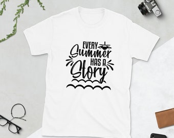 Jeder Sommer hat ein Story Shirt, Sommer Shirts für Frauen, Strand Shirt, Sommer Shirt, Strand Shirts für Frauen, Vacay Mode, Urlaub Shirt