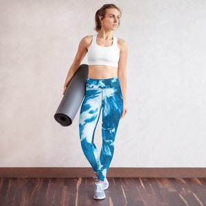 Floral & Plant Patterned Leggings for Women