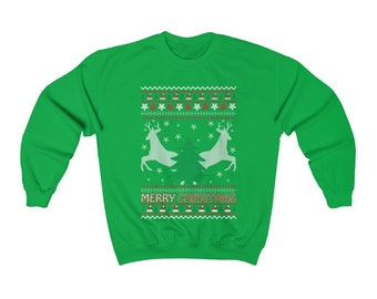 Ugly Christmas Ugly Sweater, Womens Christmas Sweatshirt - Main Image