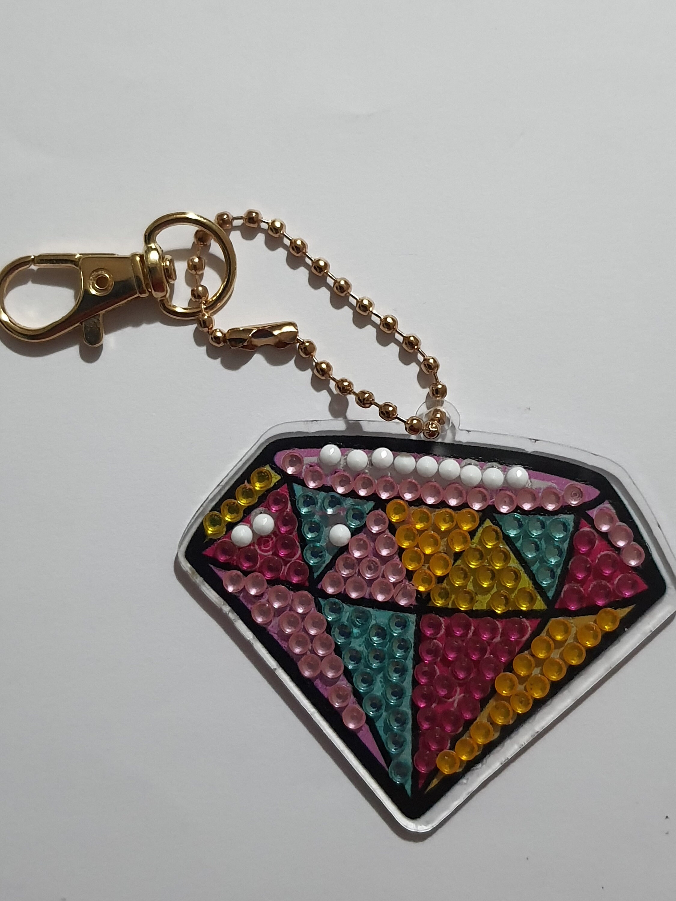 GYS Créatrice de diamant papillon en forme de porte-clés personnalité porte-clés en 