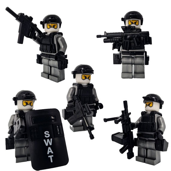 X Special Forces SWAT Team / Soldier Figure Brick - Etsy
