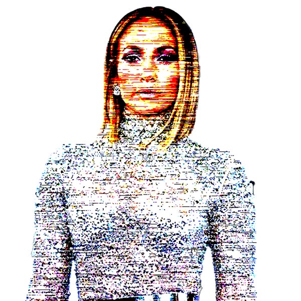 Tableau art digital Jennifer Lopez