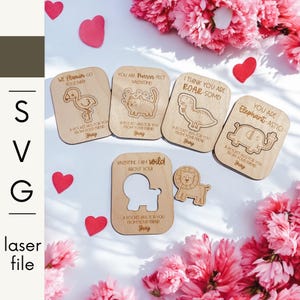 Pocket Hug Class Valentine - valentine's  day - simple Valentine - SVG ONLY - not a physical item