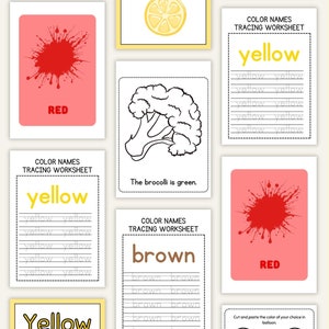 Preschool assorted colouring worksheets for kids learning