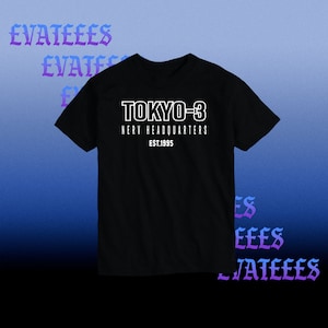 Nerv Headquarters, original anime art design, manga shirt