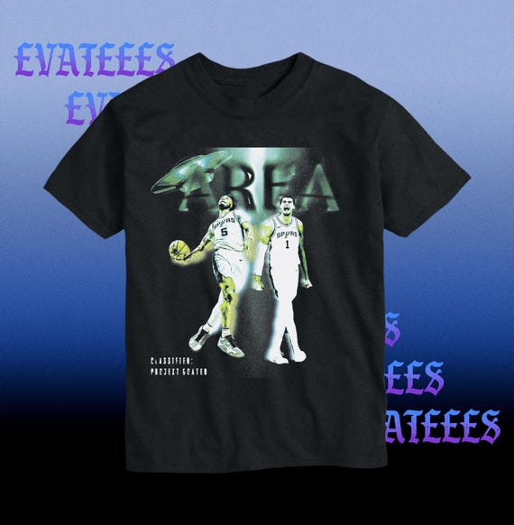 Area 51 Spurs Fan shirt, Original Basketball art design