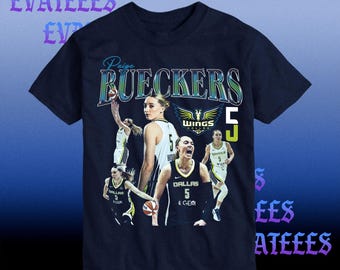 Paige Bueckers Fan-Shirt, Original Halbton Basketball Art Design