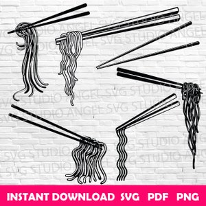 Baguettes svg baguettes svg couper des fichiers baguettes svg cricut baguettes baguettes avec des nouilles svg bundle svg baguettes silhouette svg