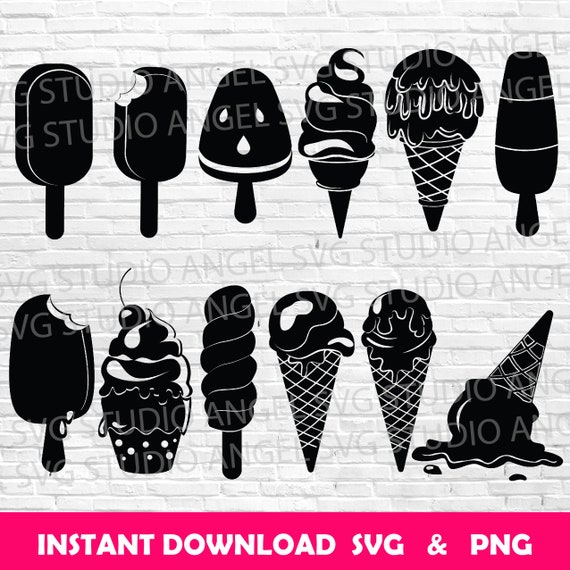 Ice Cream Svg Ice Creams Svg Ice Cream Svg Cut Files Ice Cream - Etsy