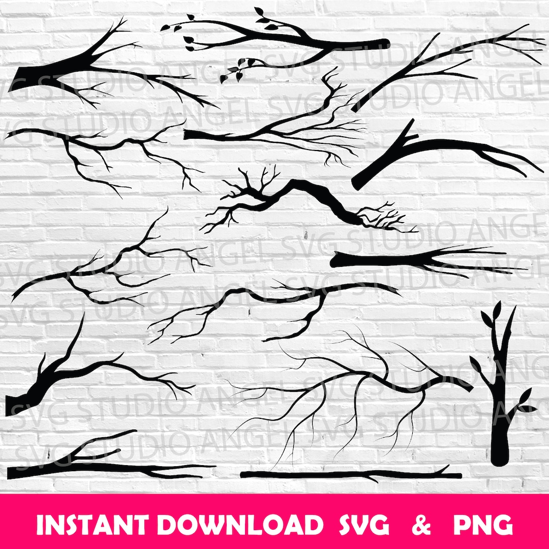 Branch Svg Tree Branch Svg Branch Cricut Svg Branch Svg Cut Files ...