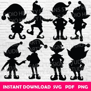 Christmas Elf svg Christmas Elf Cricut Christmas Elf silhouette Christmas Elf svg bundle Christmas Elf svg cut files Christmas Elf Vector