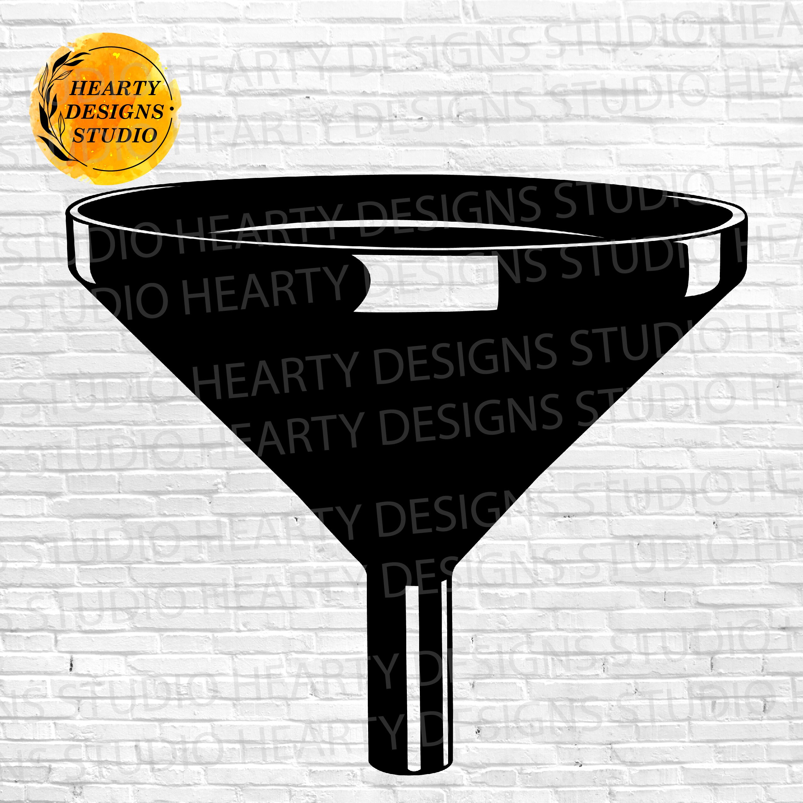 Funnel SVG Bundle: Cricut Cut Files, Vector Clipart (digital Download ...