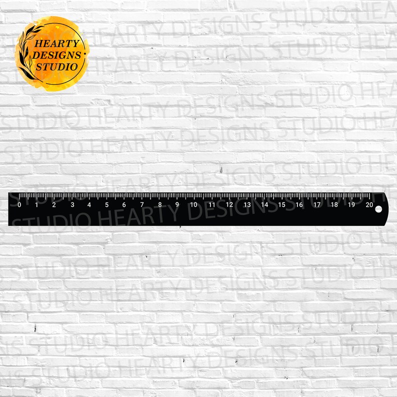 Ruler SVG: Measurement Clipart, Vector Cut Files (digital Download ...