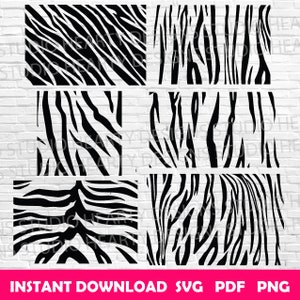 Motif tigre svg impression tigre svg rayures tigre svg rayures tigre Cricut silhouette rayures tigre silhouette svg rayures tigre coupe vecteur rayures tigre