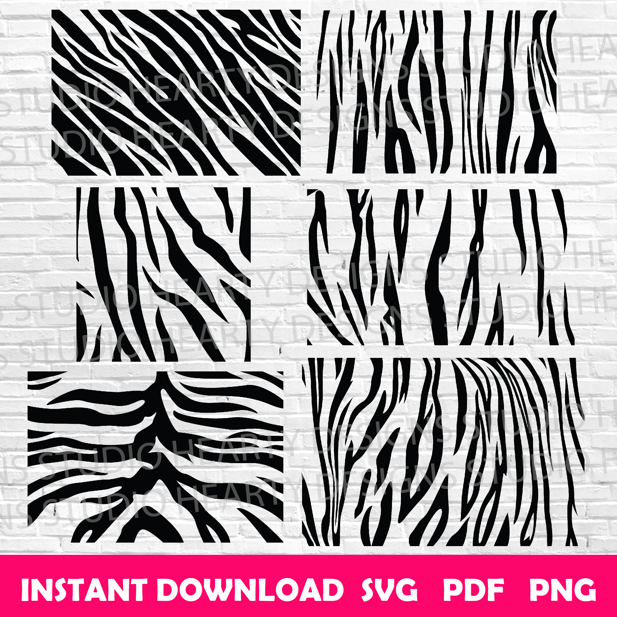Tiger Pattern Svg Tiger Print Svg Tiger Stripes Svg Tiger Stripes