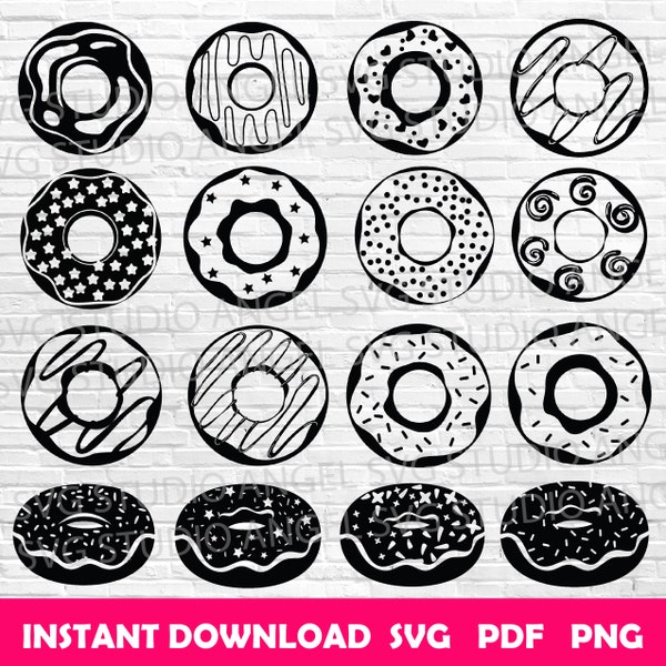 Donut svg Doughnut svg Donut svg cut files Donut svg bundle Donut Vector svg Doughnut vector svg Donut cricut svg Doughnut cricut svg Donut