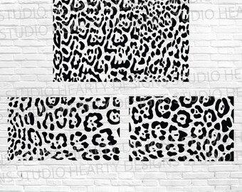 Jaguar Spots Pattern: Wild Animal Print SVG, PDF, PNG for Cricut Silhouette (Digital Download)