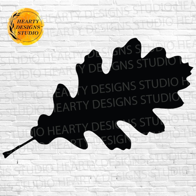 Oak Leaf SVG Bundle: Cut Files for Silhouette Cricut (digital Download ...