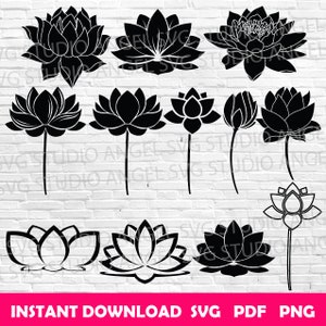 蓮 svg 蓮 Cricut svg 蓮 クリップアート 蓮 ベクター 蓮の花 svg 蓮 シルエット svg 蓮 svg バンドル 蓮 svg カット ファイル 蓮 svg