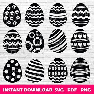 Easter Eggs svg Easter Eggs Cricut Easter Eggs Vector Easter Eggs Clipart Easter Eggs silhouette Easter Eggs svg cut file Easter Eggs bundle